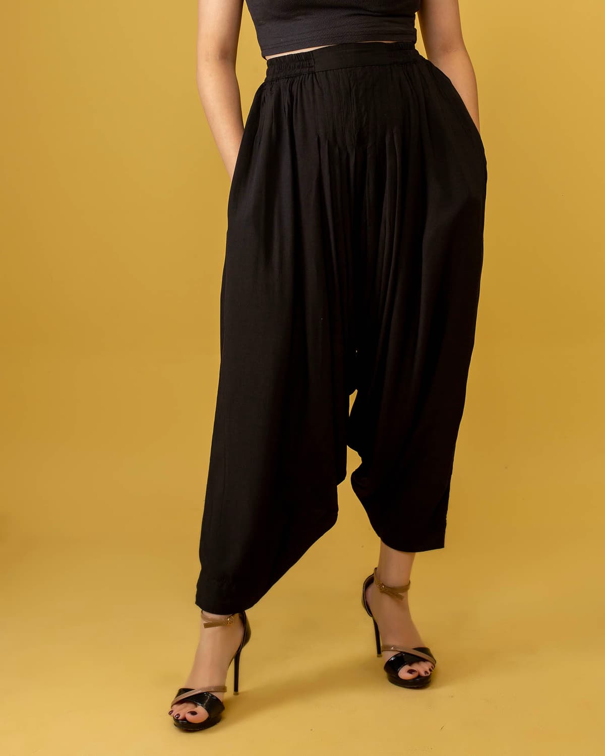 Flack Black Dhoti 2