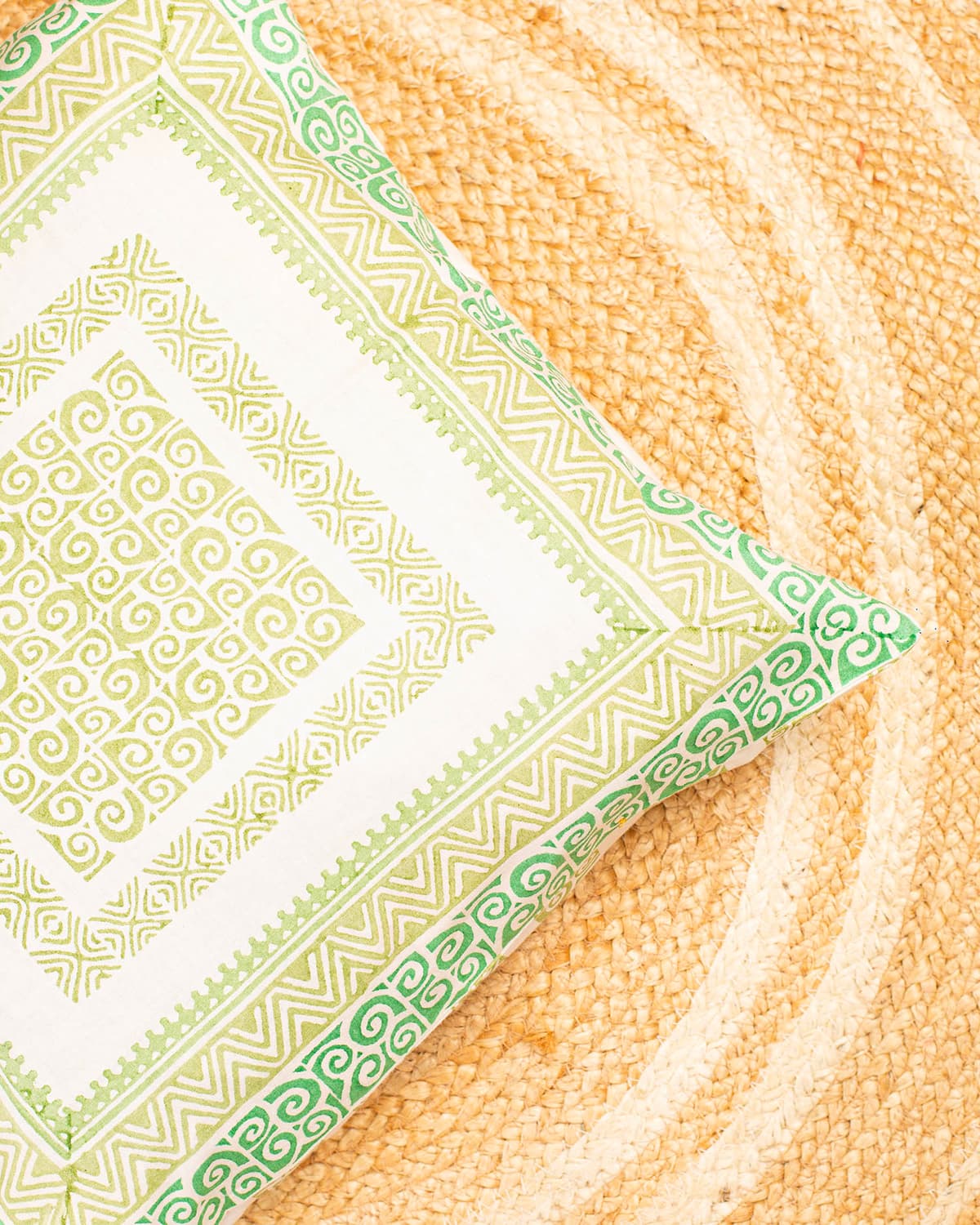 Block Printed on White II 2